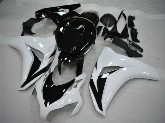 Purchase 2008-2011 White Glossy Black Honda CBR1000RR Bike Fairings UK