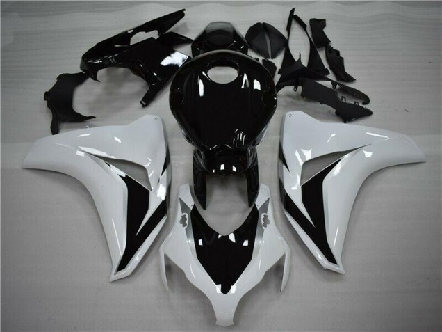 Purchase 2008-2011 White Glossy Black Honda CBR1000RR Bike Fairings UK