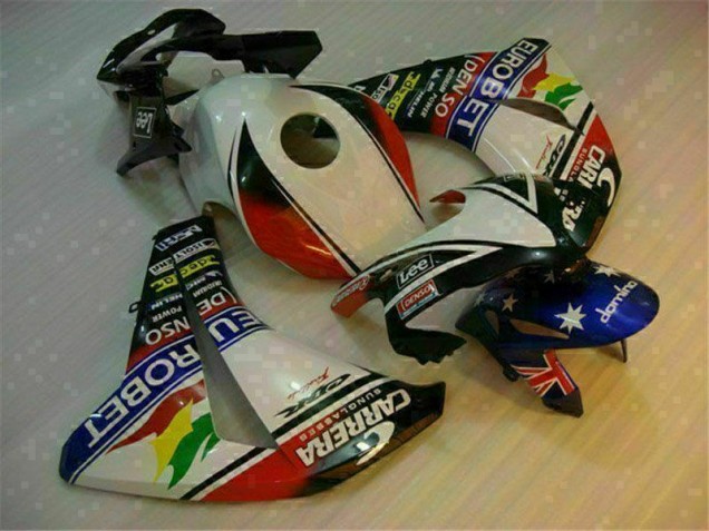 Purchase 2008-2011 White Blue Honda CBR1000RR Motorcycle Fairing UK Purchase 2008-2011 White Blue Honda CBR1000RR Motorcycle Fairing UK