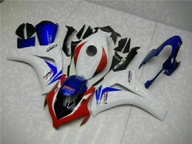 Purchase 2008-2011 White Red Blue HRC Honda CBR1000RR Bike Fairings UK