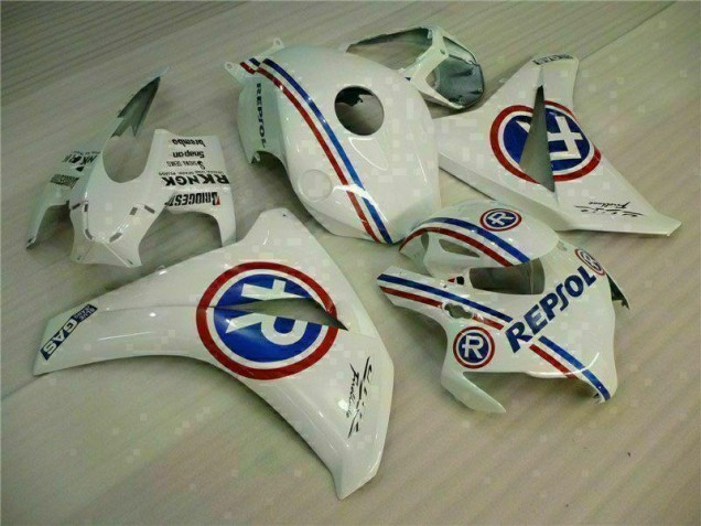 Purchase 2008-2011 White Blue Repsol Honda CBR1000RR Bike Fairing UK