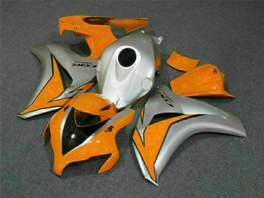 Purchase 2008-2011 Silver Orange Honda CBR1000RR Motorcycle Fairings UK