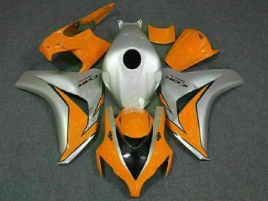 Purchase 2008-2011 Silver Orange Honda CBR1000RR Motorcycle Fairings UK