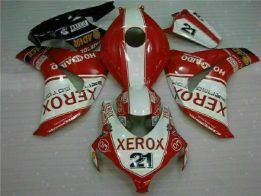 Purchase 2008-2011 Red Xerox 21 Honda CBR1000RR Motorcycle Fairings Kit UK