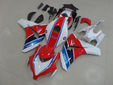 Purchase 2008-2011 Red White Blue HRC Honda CBR1000RR Motorcycle Fairing UK