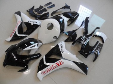 Purchase 2008-2011 Black White Satuhati Honda CBR1000RR Motorcycle Fairings Kits UK