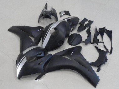 Purchase 2008-2011 Matte Black and Silver Honda CBR1000RR Motorbike Fairing UK