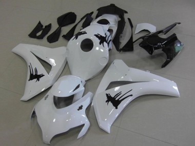 Purchase 2008-2011 White Black with Special Decals Honda CBR1000RR Motorcycle Fairings UK