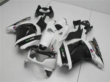 Purchase 2008-2012 White Black Green Kawasaki EX250 Motorcycle Fairings UK