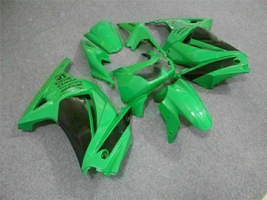 Purchase 2008-2012 Green Black Kawasaki EX250 Motorcycle Fairings UK