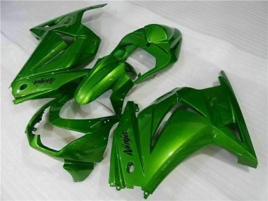 Purchase 2008-2012 Green Ninja Kawasaki EX250 Motorcycle Fairings UK