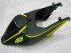 Purchase 2008-2012 Black Yellow 46 Kawasaki EX250 Motorcycle Fairings Kit UK