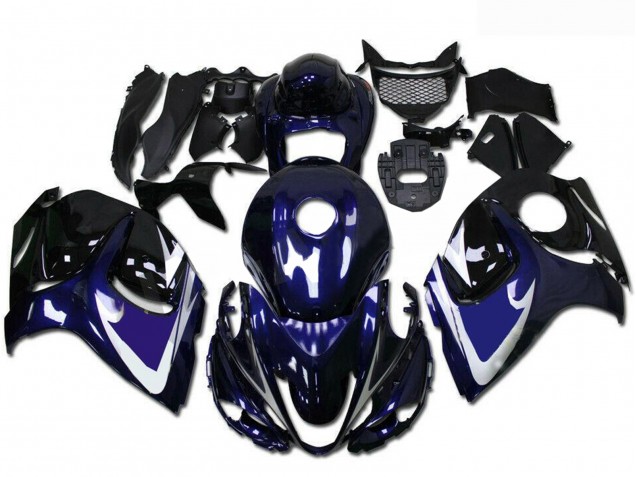 Purchase 2008-2020 Glossy Black Blue White Suzuki GSXR 1300 Hayabusa Motorcycle Fairings UK