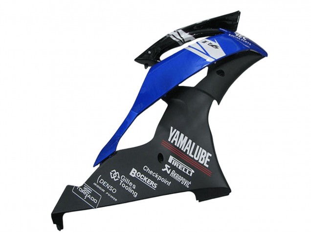 Purchase 2008-2016 White Blue Matte Black Yamalube Yamaha YZF R6 Motorcycle Fairings UK