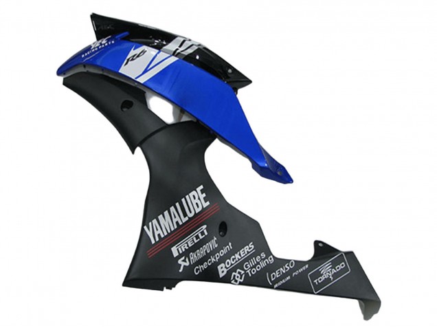Purchase 2008-2016 White Blue Matte Black Yamalube Yamaha YZF R6 Motorcycle Fairings UK