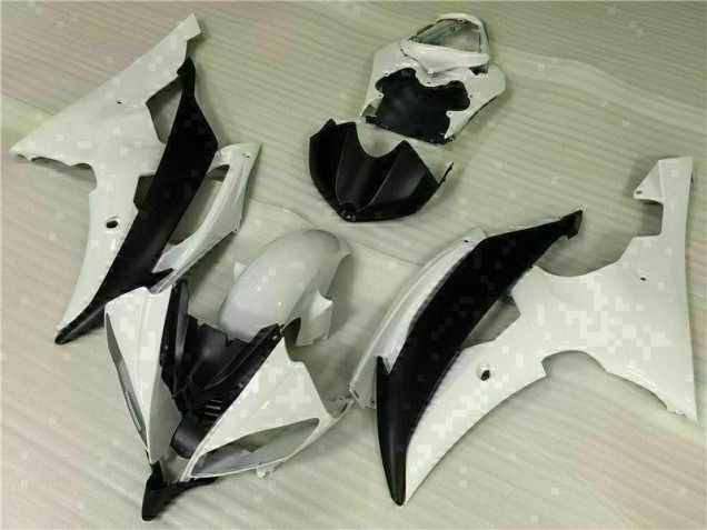 Purchase 2008-2016 White Black Yamaha YZF R6 Motorcycle Fairings Kit UK Purchase 2008-2016 White Black Yamaha YZF R6 Motorcycle Fairings Kit UK