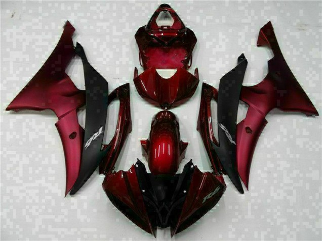Purchase 2008-2016 Red Black Yamaha YZF R6 Motorcylce Fairings UK Purchase 2008-2016 Red Black Yamaha YZF R6 Motorcylce Fairings UK