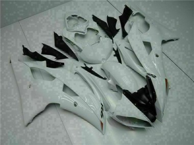 Purchase 2008-2016 White Yamaha YZF R6 Motorcycle Fairing Kits UK
