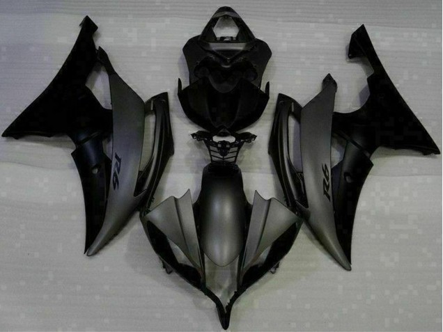 Purchase 2008-2016 Matte Black Yamaha YZF R6 Motorcycle Fairing UK