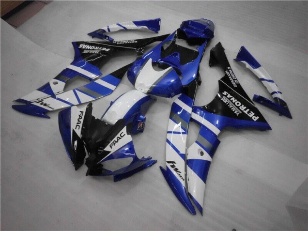 Purchase 2008-2016 Blue White FAAC Yamaha YZF R6 Motorcylce Fairings UK