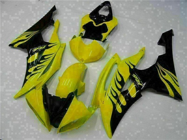 Purchase 2008-2016 Yellow Black Yamaha YZF R6 Motorcycle Fairing Kits UK Purchase 2008-2016 Yellow Black Yamaha YZF R6 Motorcycle Fairing Kits UK