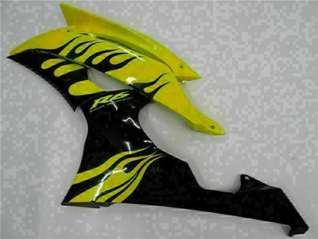 Purchase 2008-2016 Yellow Black Yamaha YZF R6 Motorcycle Fairing Kits UK Purchase 2008-2016 Yellow Black Yamaha YZF R6 Motorcycle Fairing Kits UK