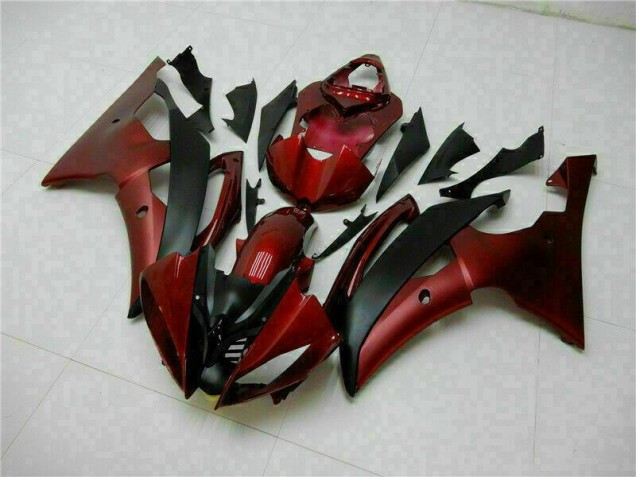 Purchase 2008-2016 Red Black Yamaha YZF R6 Motorcycle Fairings Kits UK Purchase 2008-2016 Red Black Yamaha YZF R6 Motorcycle Fairings Kits UK