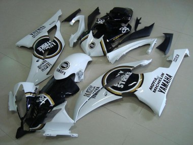 Purchase 2008-2016 Black Lucky Strike Yamaha YZF R6 Motor Bike Fairings UK