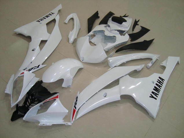 Purchase 2008-2016 Pearl White Yamaha YZF R6 Motorbike Fairing Kits UK Purchase 2008-2016 Pearl White Yamaha YZF R6 Motorbike Fairing Kits UK