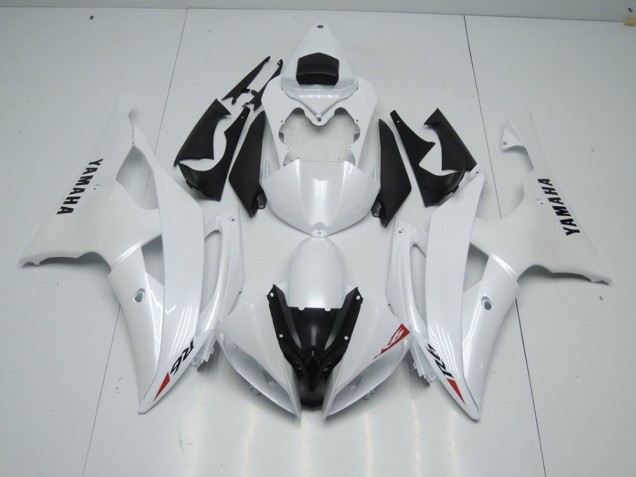Purchase 2008-2016 Pearl White and Red Sticker Yamaha YZF R6 Motorcycle Fairings Kits UK Purchase 2008-2016 Pearl White and Red Sticker Yamaha YZF R6 Motorcycle Fairings Kits UK