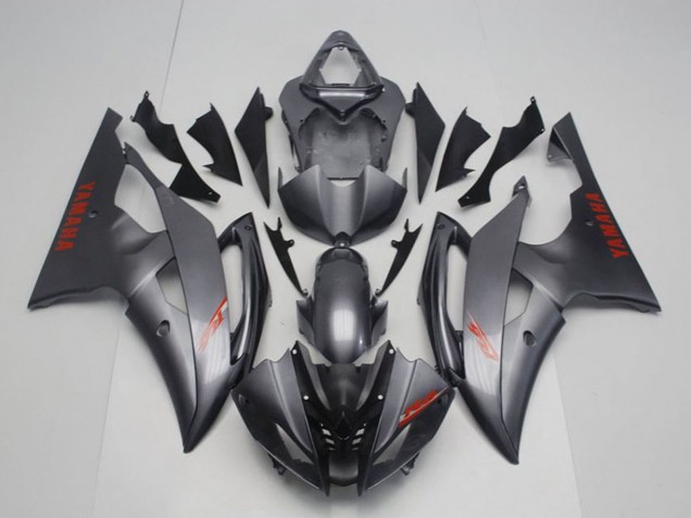 Purchase 2008-2016 Grey Red Decals Yamaha YZF R6 Motorcycle Fairing UK