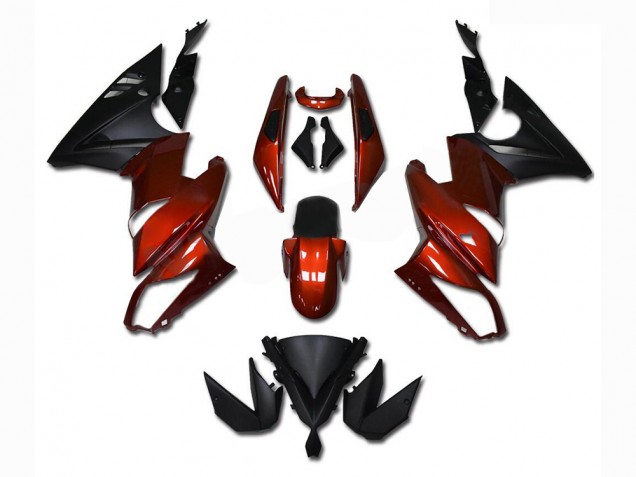 Purchase 2009-2011 Red Kawasaki EX650 Bike Fairing UK Purchase 2009-2011 Red Kawasaki EX650 Bike Fairing UK