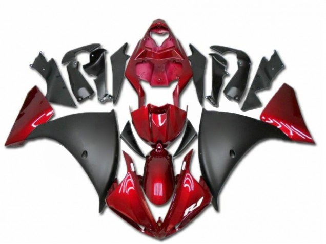 Purchase 2009-2011 Red Black Yamaha YZF R1 Moto Fairings UK Purchase 2009-2011 Red Black Yamaha YZF R1 Moto Fairings UK
