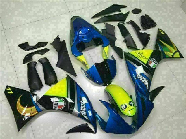 Purchase 2009-2011 Blue Yamaha YZF R1 Replacement Motorcycle Fairings UK Purchase 2009-2011 Blue Yamaha YZF R1 Replacement Motorcycle Fairings UK