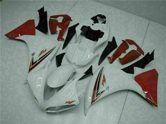 Purchase 2009-2011 White Red Yamaha YZF R1 Bike Fairing Kit UK Purchase 2009-2011 White Red Yamaha YZF R1 Bike Fairing Kit UK