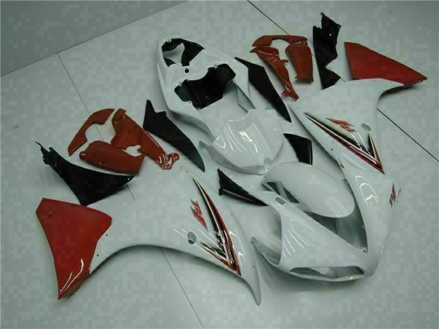 Purchase 2009-2011 White Red Yamaha YZF R1 Bike Fairing Kit UK Purchase 2009-2011 White Red Yamaha YZF R1 Bike Fairing Kit UK