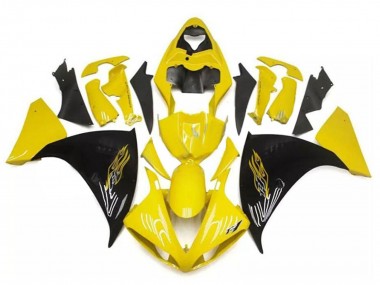 Purchase 2009-2011 Yellow Black Yamaha YZF R1 Motorcycle Fairings UK