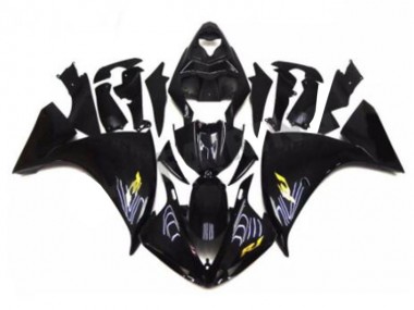Purchase 2009-2011 Black Yamaha YZF R1 Bike Fairings UK