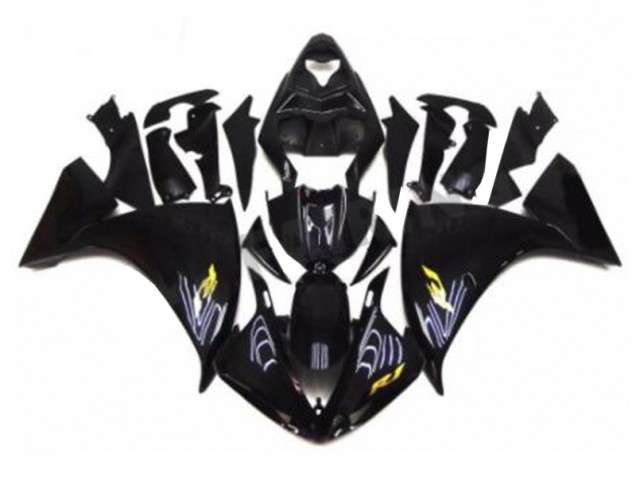 Purchase 2009-2011 Black Yamaha YZF R1 Bike Fairings UK Purchase 2009-2011 Black Yamaha YZF R1 Bike Fairings UK