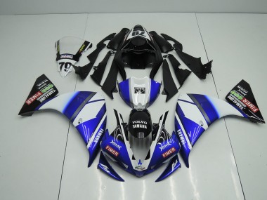 Purchase 2009-2011 Blue Black Sterilgarda Yamaha YZF R1 Motor Bike Fairings UK
