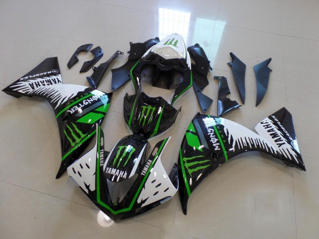 Purchase 2009-2011 White Green Big Monster Yamaha YZF R1 Motor Fairings UK Purchase 2009-2011 White Green Big Monster Yamaha YZF R1 Motor Fairings UK