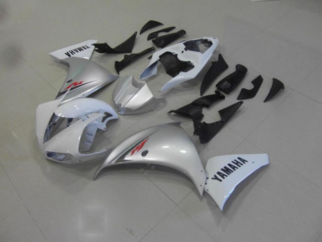Purchase 2009-2011 White Silver Yamaha YZF R1 Motorcycle Fairing Kit UK Purchase 2009-2011 White Silver Yamaha YZF R1 Motorcycle Fairing Kit UK