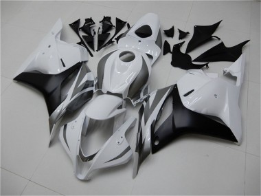 Purchase 2009-2012 White Grey Matte Black Honda CBR600RR Motorcycle Fairing UK