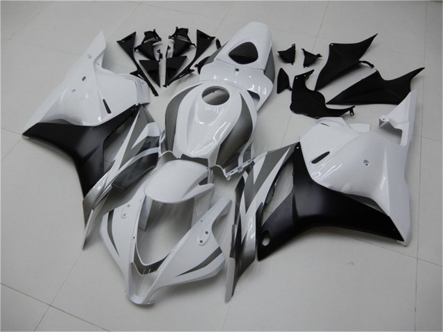Purchase 2009-2012 White Grey Matte Black Honda CBR600RR Motorcycle Fairing UK