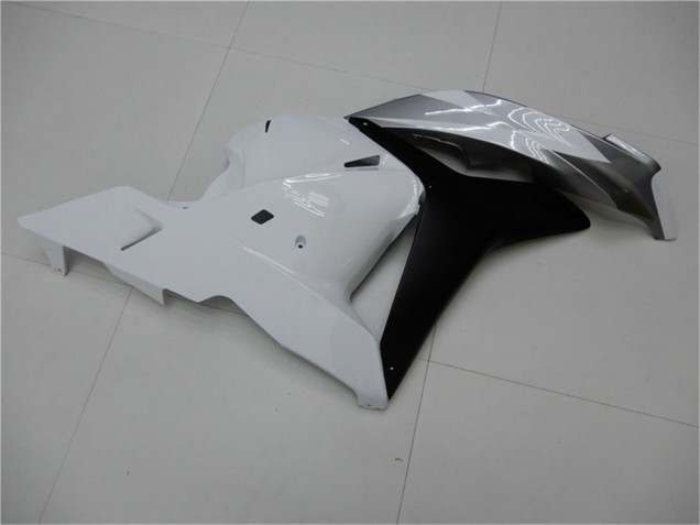 Purchase 2009-2012 White Grey Matte Black Honda CBR600RR Motorcycle Fairing UK