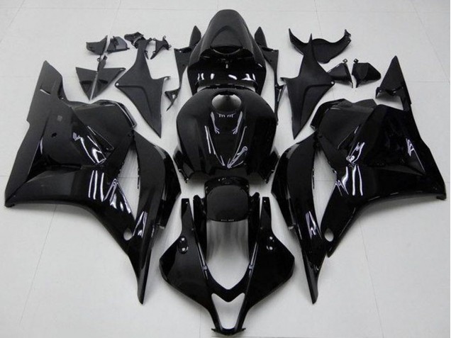 Purchase 2009-2012 Glossy Black Honda CBR600RR Motorcycle Fairing Kits UK