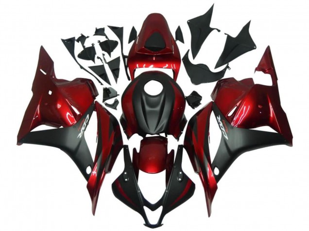 Purchase 2009-2012 Red Matte Black Honda CBR600RR Motorcycle Fairings UK