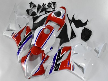 Purchase 2009-2012 White Red Blue Honda CBR600RR Motorcycle Fairing Kits UK