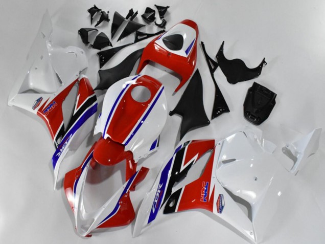 Purchase 2009-2012 White Red Blue Honda CBR600RR Motorcycle Fairing Kits UK