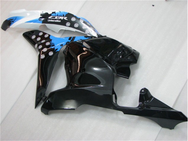 Purchase 2009-2012 Black White Blue Honda CBR600RR Motor Fairings UK